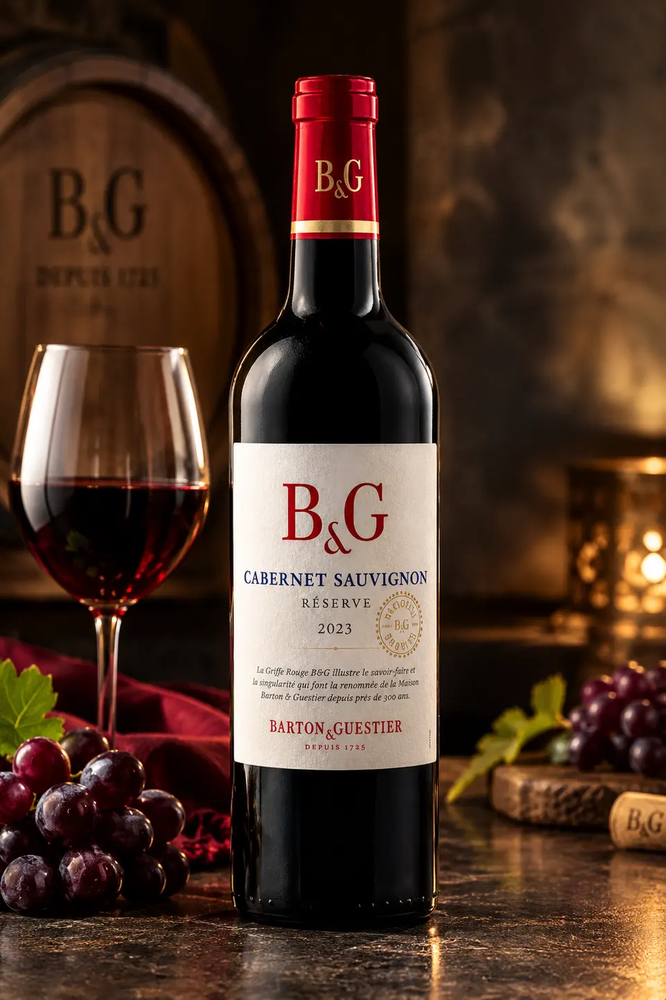 Barton & Guestier Cabernet Sauvignon · 750 ml — fotografía de producto