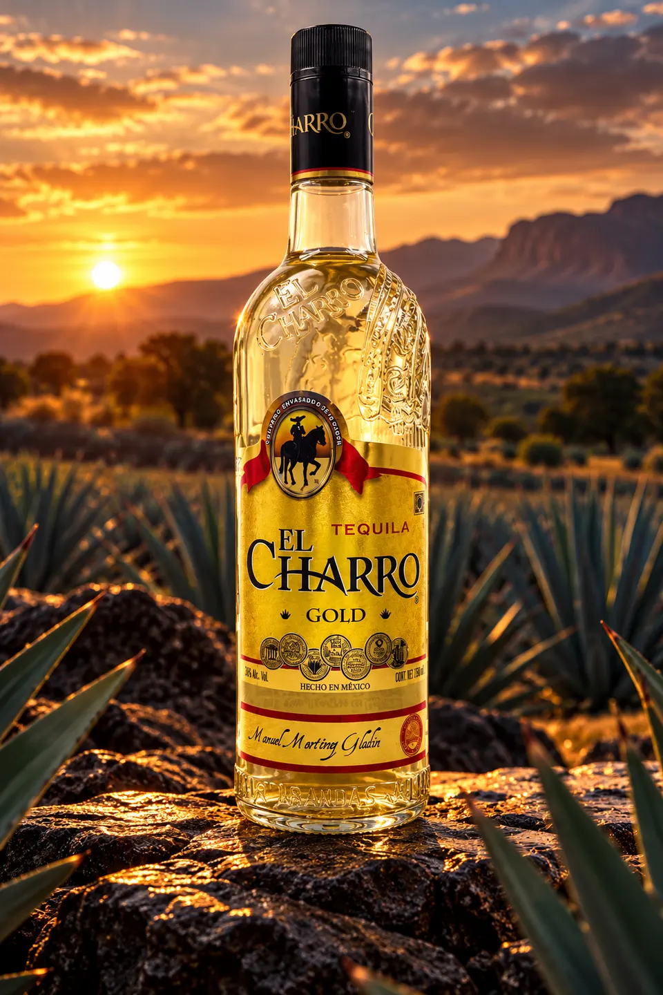 El Charro Gold · 750 ml — fotografía de producto