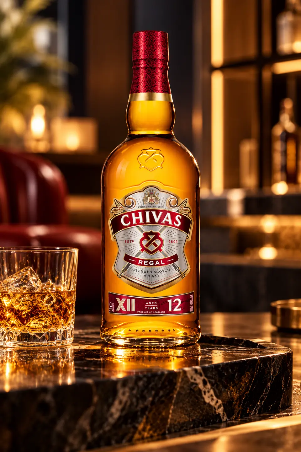 Chivas Regal — fotografía de producto