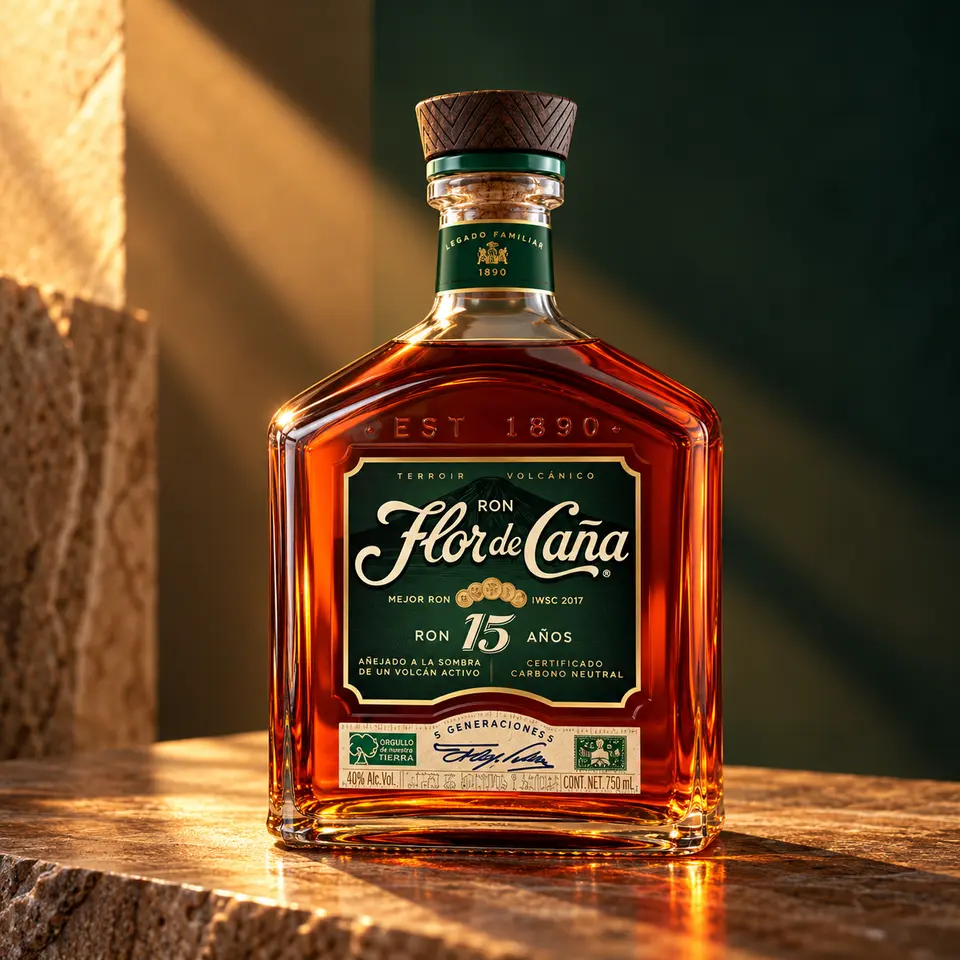 Botella de Flor de Caña 15