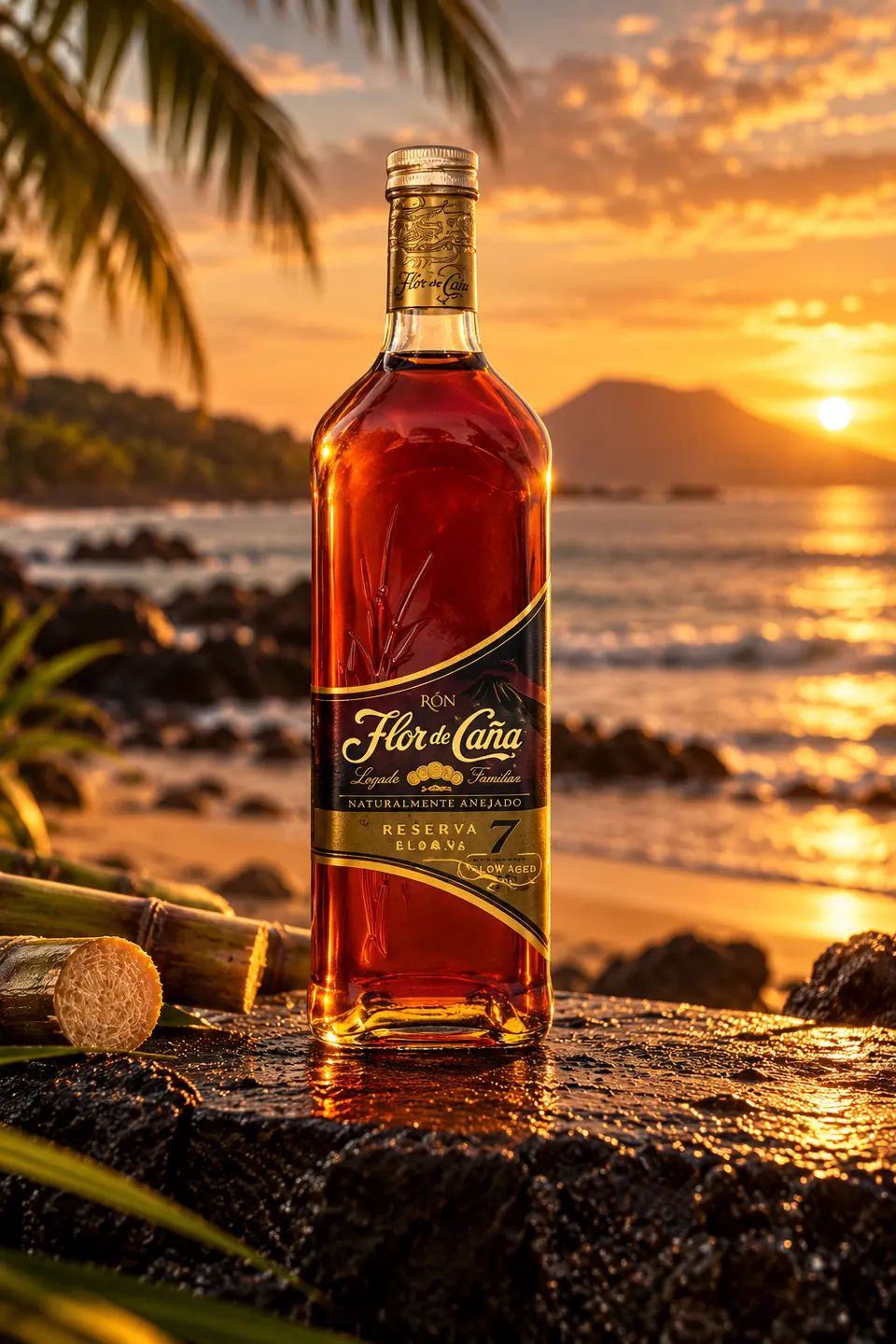 Flor de Caña Gran Reserva · 1,75 litros + 375 ml — fotografía de producto