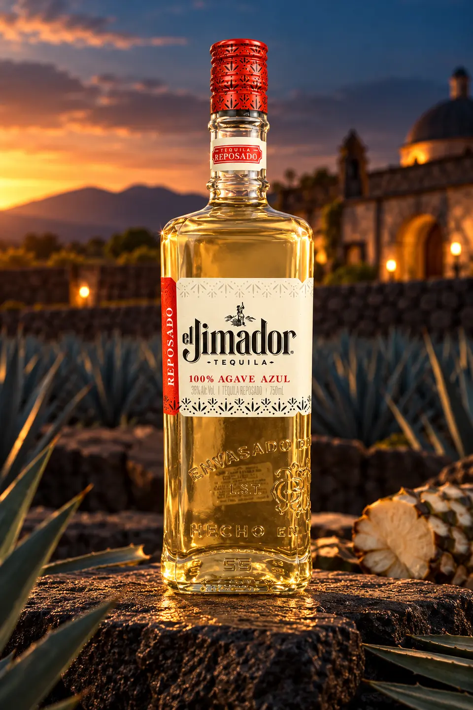 El Jimador Reposado — fotografía de producto