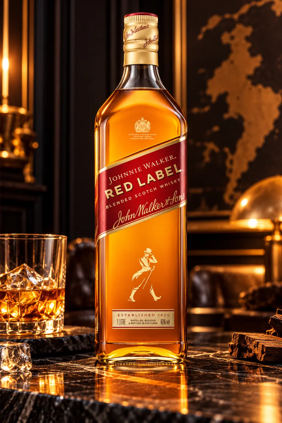 Johnnie Walker Red Label — fotografía de producto